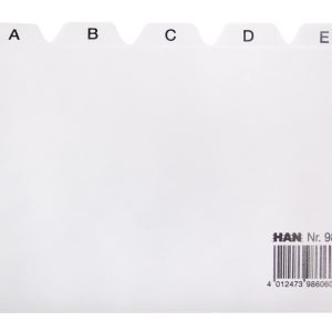 HAN Register A-Z, A6 quer