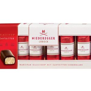 Niederegger Marzipan Klassiker-Pralinen mit Zartbitterschokolade 100 g