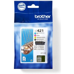 Brother Tinte LC421VAL BK, C, M, Y