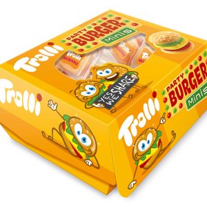 Trolli Gummibonbons Mini Burger Box 150 g