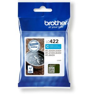 Brother Tinte LC-422C Cyan