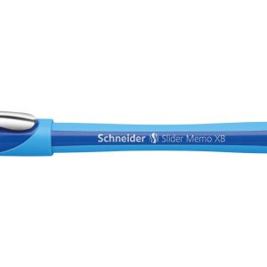 Schneider Kugelschreiber Slider Memo Blau, 1 Stück