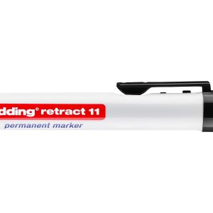 edding Permanent-Marker retract 11, Schwarz