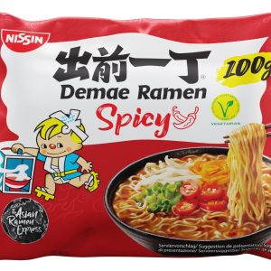Nissin Food Demae Ramen Nudelsuppe Spicy 100 g
