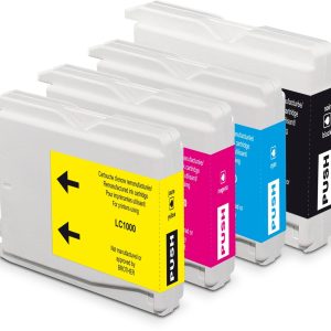 Generic Ink Tinte Brother LC1000 Multipack Magenta/Yellow/Black/Cyan