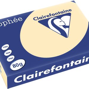 Clairefontaine Kopierpapier Trophée A4, 80 g/m², Chamois, 500 Blatt