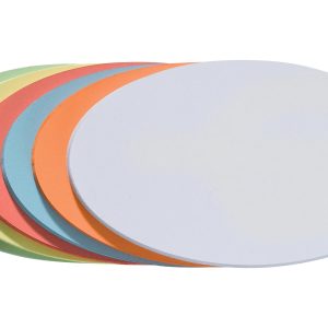 Franken Moderationskarten Oval 19 x 11 cm, Sortiert, 250 Stück
