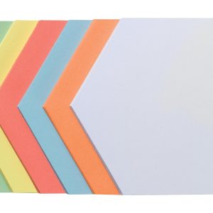 Franken Moderationskarten Wabe 19 x 16.5 cm, Sortiert, 250 Stück