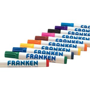 Franken Whiteboard-Marker 2-6 mm, 10 Stück, Sortiert