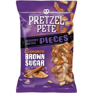 Pretzel Pete Bretzel Pieces Cinnamon & Brown Sugar 160 g