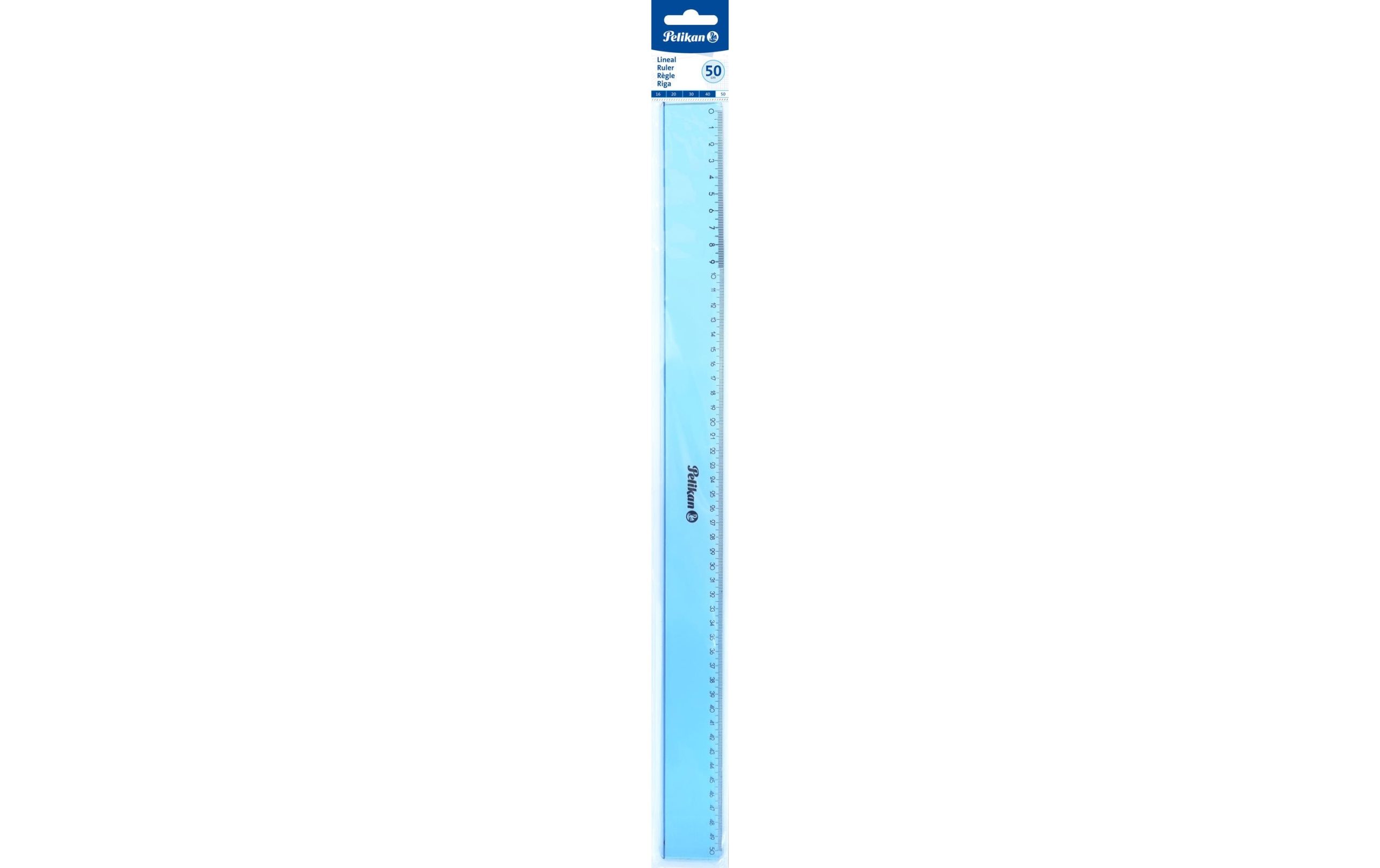 Pelikan Lineal 50 cm, Blau