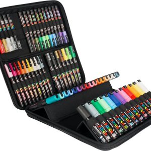 Uni Permanent-Marker Uni POSCA 60er Etui assortiert