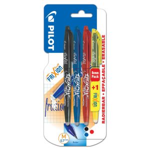 Pilot Rollerball FriXion Ball 0.7 mm, Mehrfarbig 4 Stück