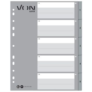VON Register A4, 1-5