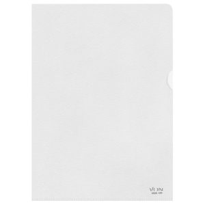 VON Sichthülle Sichthülle A4, genarbt, 10 Stück, Transparent