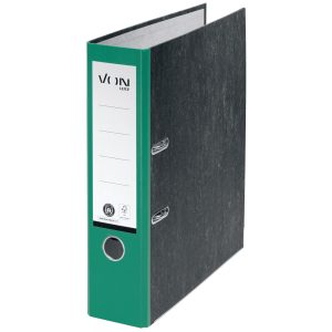VON Ordner Ordner Karton breit 8 cm, Grün