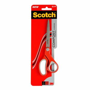 Scotch Schere 3M Scotch Komfort 18 cm rot