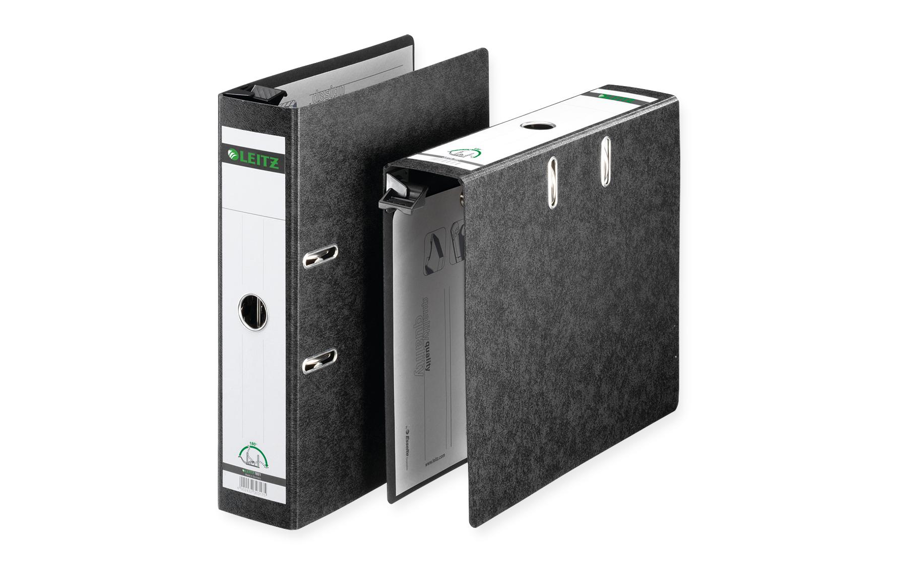 Leitz Ordner A4, 8 cm, Schwarz