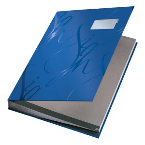 Leitz Unterschriftenmappe Design Blau