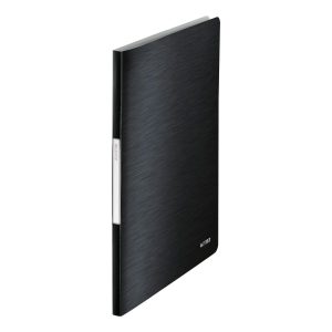 Leitz Sichtbuch Style Schwarz, mit 40 Sichthüllen