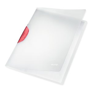 Leitz Klemmhefter Color-Clip Magic Rot/Semitransparent