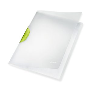Leitz Klemmhefter Color-Clip Magic Grün/Semitransparent