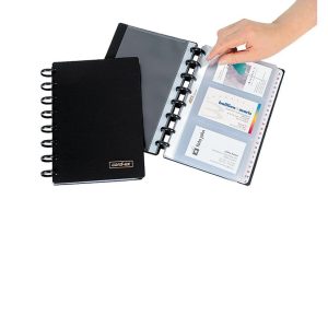 Adoc Sichtbuch Card-Ex A5, Schwarz