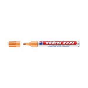 edding Permanent-Marker 3000 Hellorange