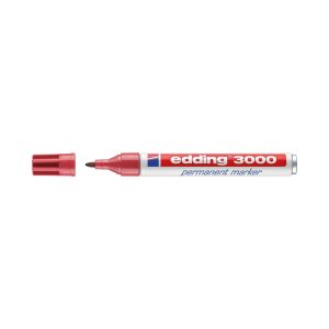 edding Permanent-Marker 3000 Karminrot