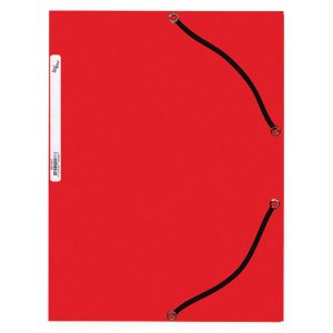 Büroline Gummibandmappe Karton, A4 Rot