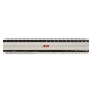 M+R Lineal Skala Aluminium 20 cm
