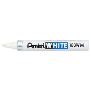 pentel Permanent-Marker 100 W Weiss