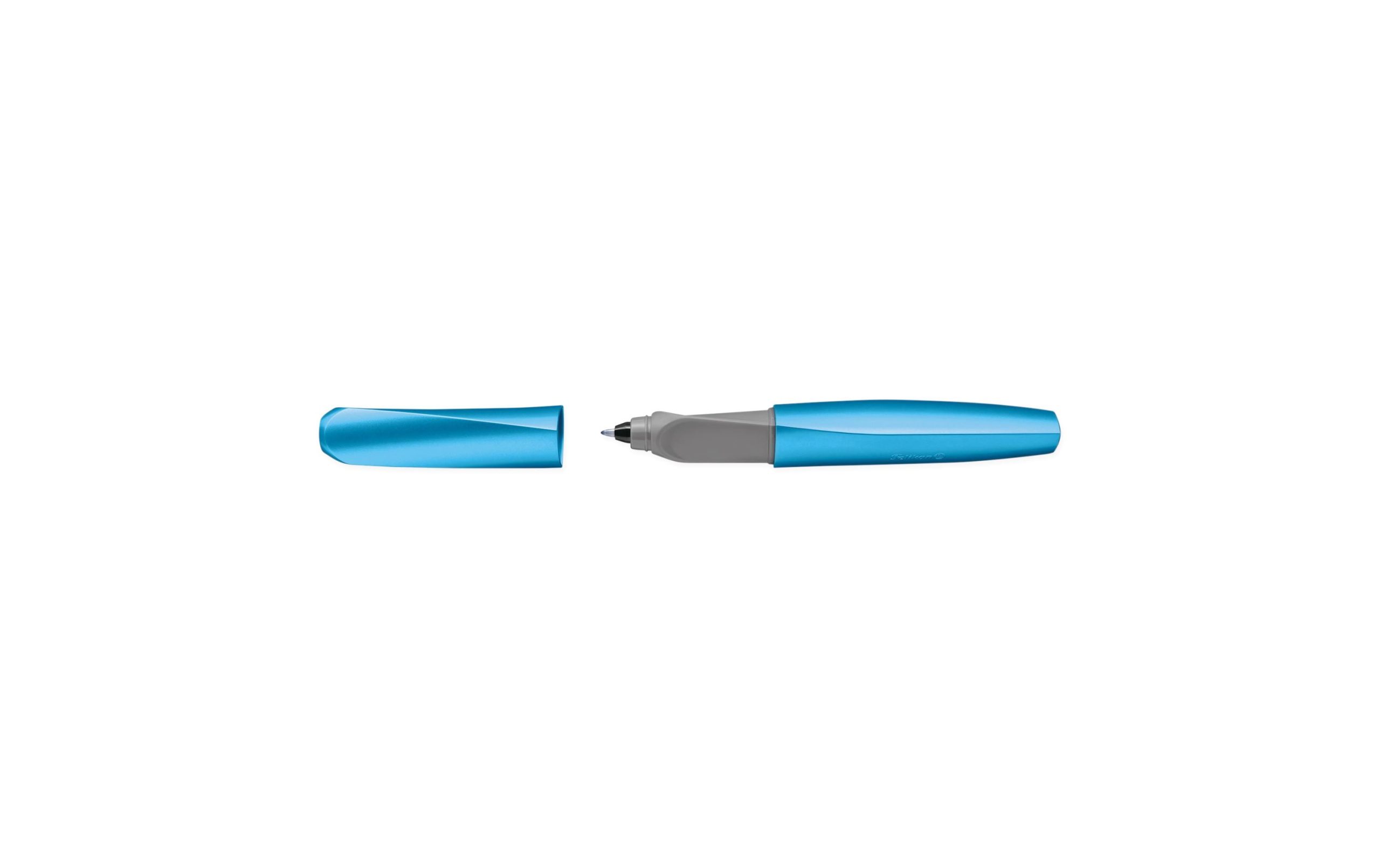 Pelikan Twist Tintenroller Metallic Blau/Grau