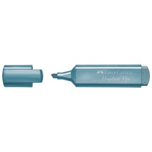 Faber-Castell Textmarker 1546 Magnificent Blue, Metallic