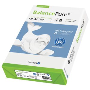 Balancepure Kopierpapier A4, Hochweiss, 120 g/m², 250 Blatt