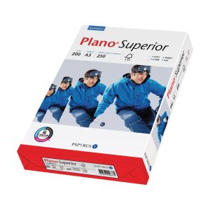 Plano Kopierpapier Superior A3, Hochweiss, 160 g/m², 250 Blatt