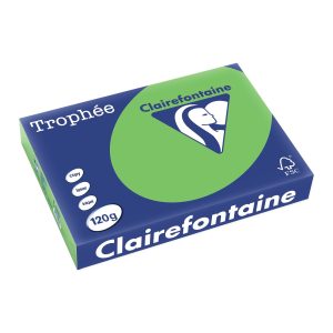 Clairefontaine Kopierpapier Trophée Colored Copy FSC A4, Grün, 120 g/m²