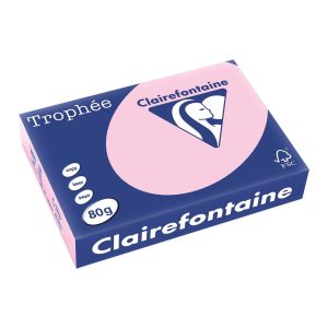 Clairefontaine Kopierpapier Trophée Colored Copy FSC A4, Rosa, 80 g/m²