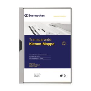 Soennecken Klemmhefter A4, Grau