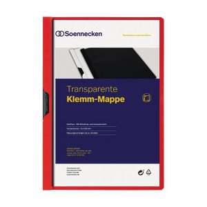 Soennecken Klemmhefter A4, Rot