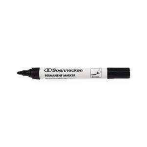 Soennecken Permanent-Marker Schwarz, 10 Stück