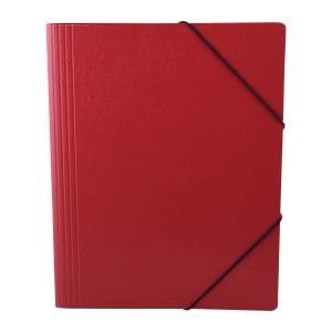 office focus Gummibandmappe A4 ohne Etikette Rot