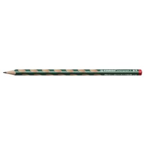 STABILO Bleistift EASYgraph Rechtshänder, Metallic Grün