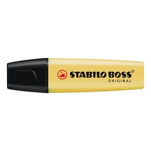 STABILO Textmarker Boss Pastell Gelb