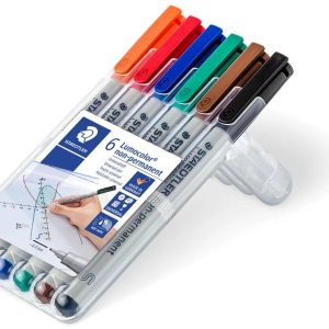 Staedtler Non-permanent Marker Lumocolor 311 6 Stück