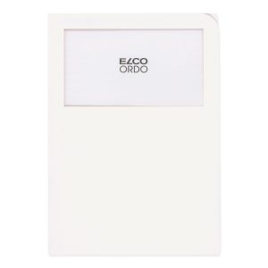 ELCO Sichthülle Ordo Classico Weiss, ohne Vordruck, 100 Stück