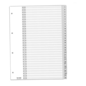 HWB Register A4, PP 1-31, 25 Stück