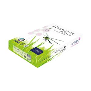 Antalis Kopierpapier Multiline Eco 50 A5, Weiss, 80 g/m²,1000 Blatt