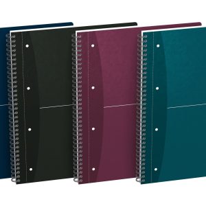 Oxford Schreibblock A4, Kariert, Mehrfarbig, 5 Stück