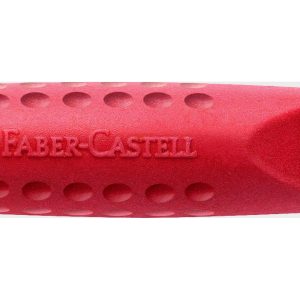 Faber-Castell Radiergummi Grip Cap 24 Stück, Blau und Rot